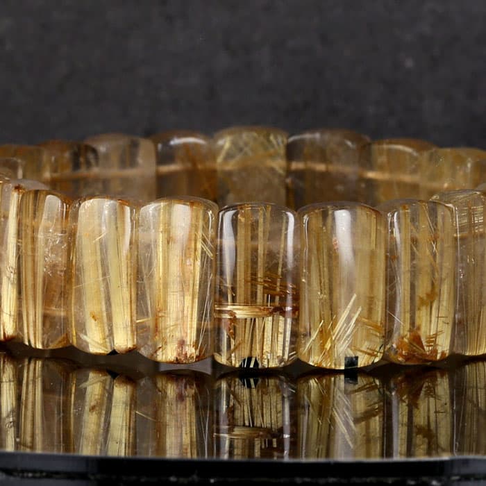 タイチンルチル バングルブレスレット No.18 【クラス】 [ 画像現物