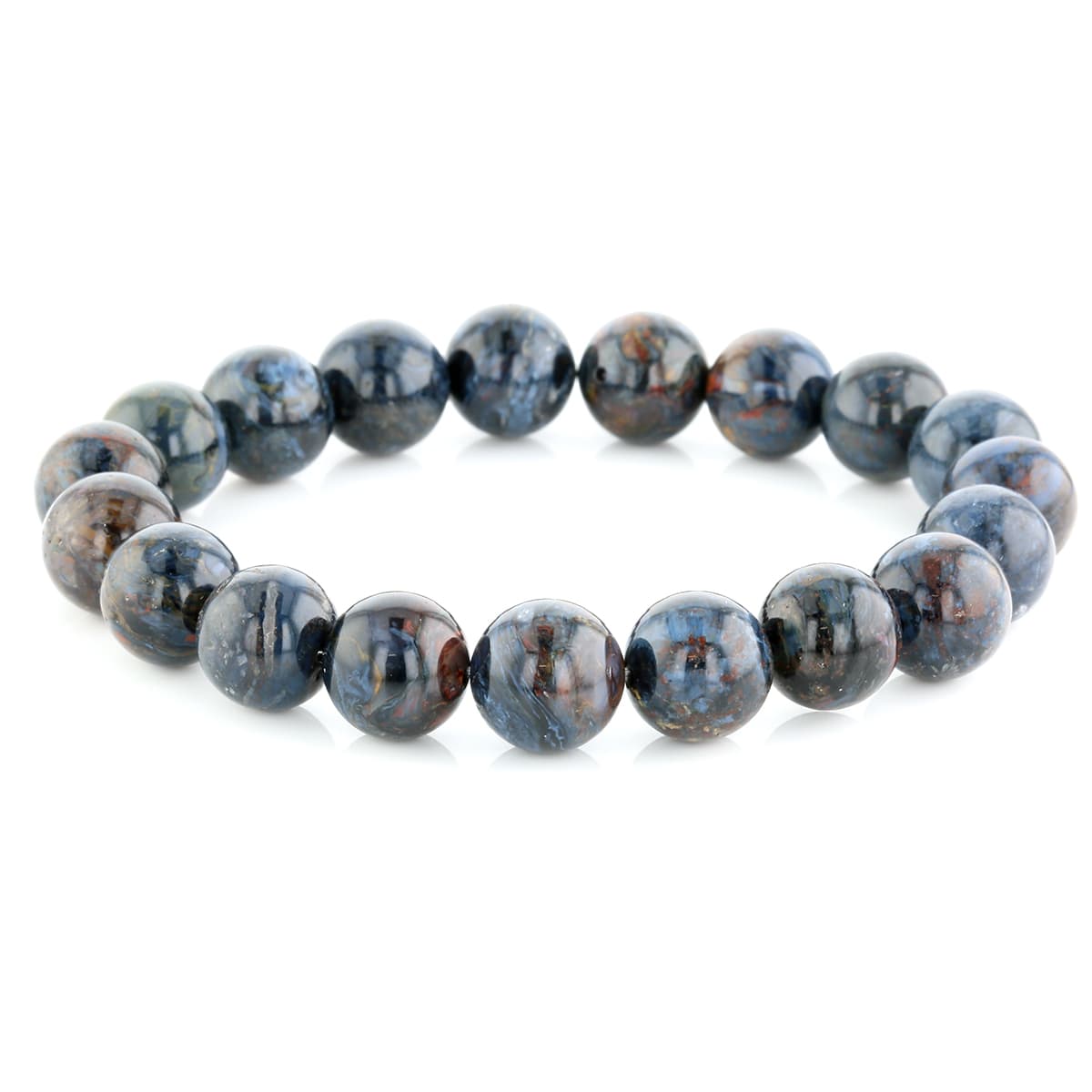 ブルーピーターサイト ブレスレット 11mm玉 No.5 最高級5A [ 画像現物