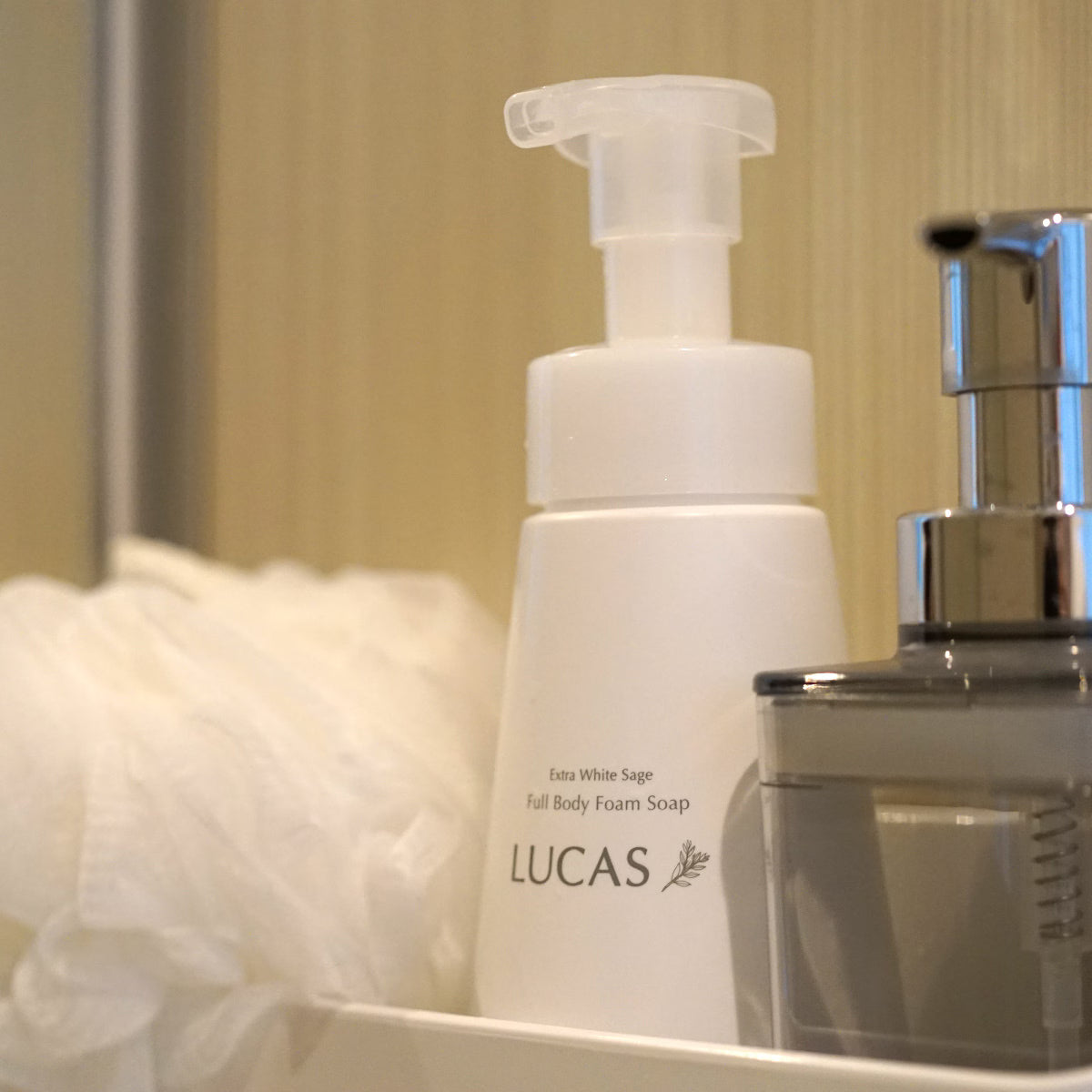 LUCAS 全身泡ソープ 【天然由来成分100% 石油系界面活性剤・防腐剤等不使用】