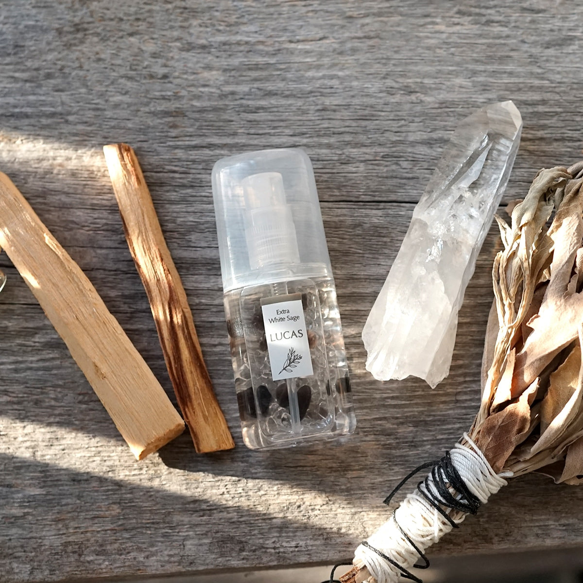 ホワイトセージ 浄化スプレー ルカス 【ポケットサイズ 20ml 】天然由来成分100%