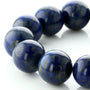 ラピスラズリ ブレスレット 20mm玉 No.50 4A   [ 画像現物・一点物 ]  パワーストーン 天然石 FORESTBLUE フォレストブルー 【2968】