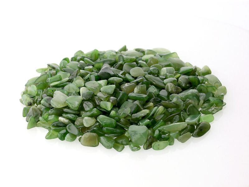 ロシア産翡翠（ひすい）  さざれチップ 100g 【浄化・エネルギーチャージに】