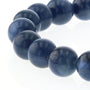 【無着色】サファイア ブレスレット（タンザニア産）  11.6mm玉 No.12   [ 画像現物・一点物 ]  パワーストーン 天然石 FORESTBLUE フォレストブルー【3311】