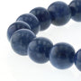 【無着色】サファイア ブレスレット（タンザニア産）  11.5mm玉 No.13   [ 画像現物・一点物 ]  パワーストーン 天然石 FORESTBLUE フォレストブルー【3312】