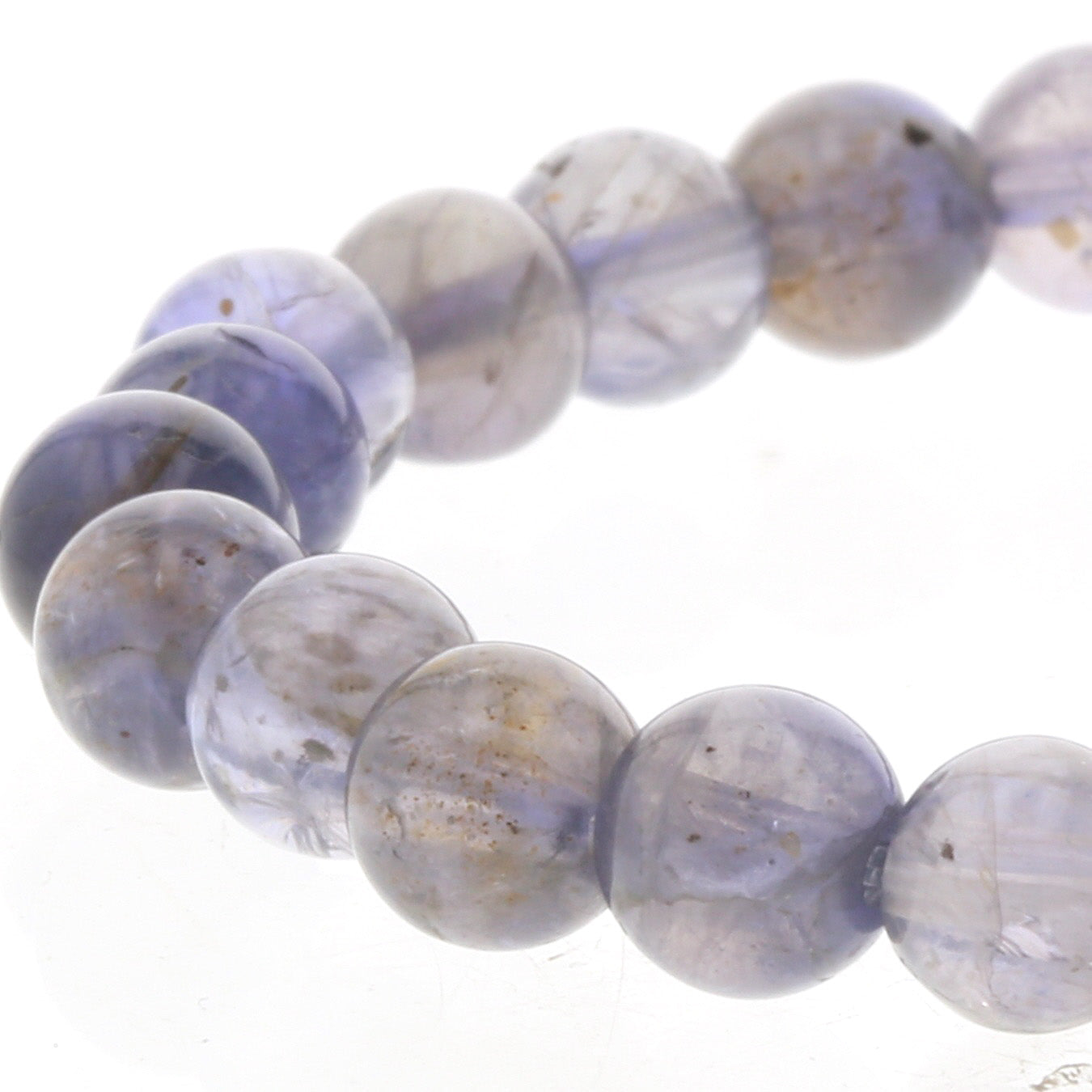 アイオライト ブレスレット 7.5mm玉 No.8  [ 画像現物・一点物 ]    [ 画像現物・一点物 ]  パワーストーン 天然石 FORESTBLUE フォレストブルー【3876】