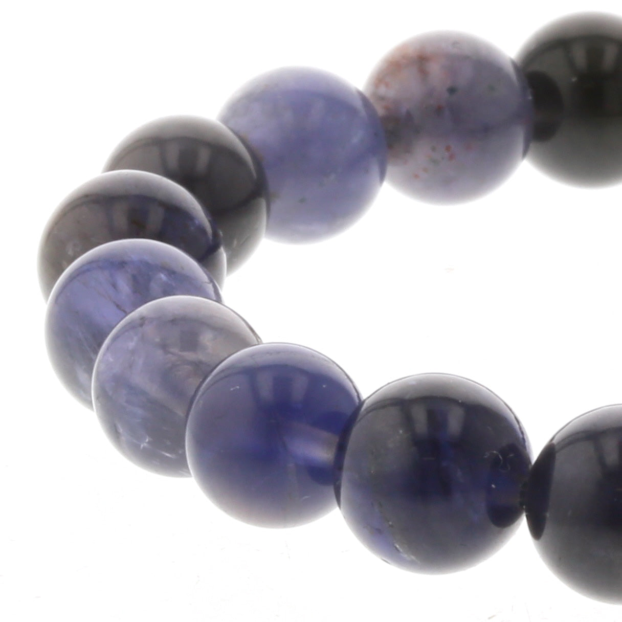 アイオライト ブレスレット 8mm玉 No.11  [ 画像現物・一点物 ]    [ 画像現物・一点物 ]  パワーストーン 天然石 FORESTBLUE フォレストブルー【3878】