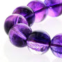 アメジストエレスチャル ブレスレット 10.5mm玉 No.8   [ 画像現物・一点物 ]  パワーストーン 天然石 FORESTBLUE フォレストブルー【4489】
