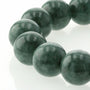 翡翠（ひすい）  ブレスレット 12.5mm玉 No.46   [ 画像現物・一点物 ]  パワーストーン 天然石 FORESTBLUE フォレストブルー【4681】