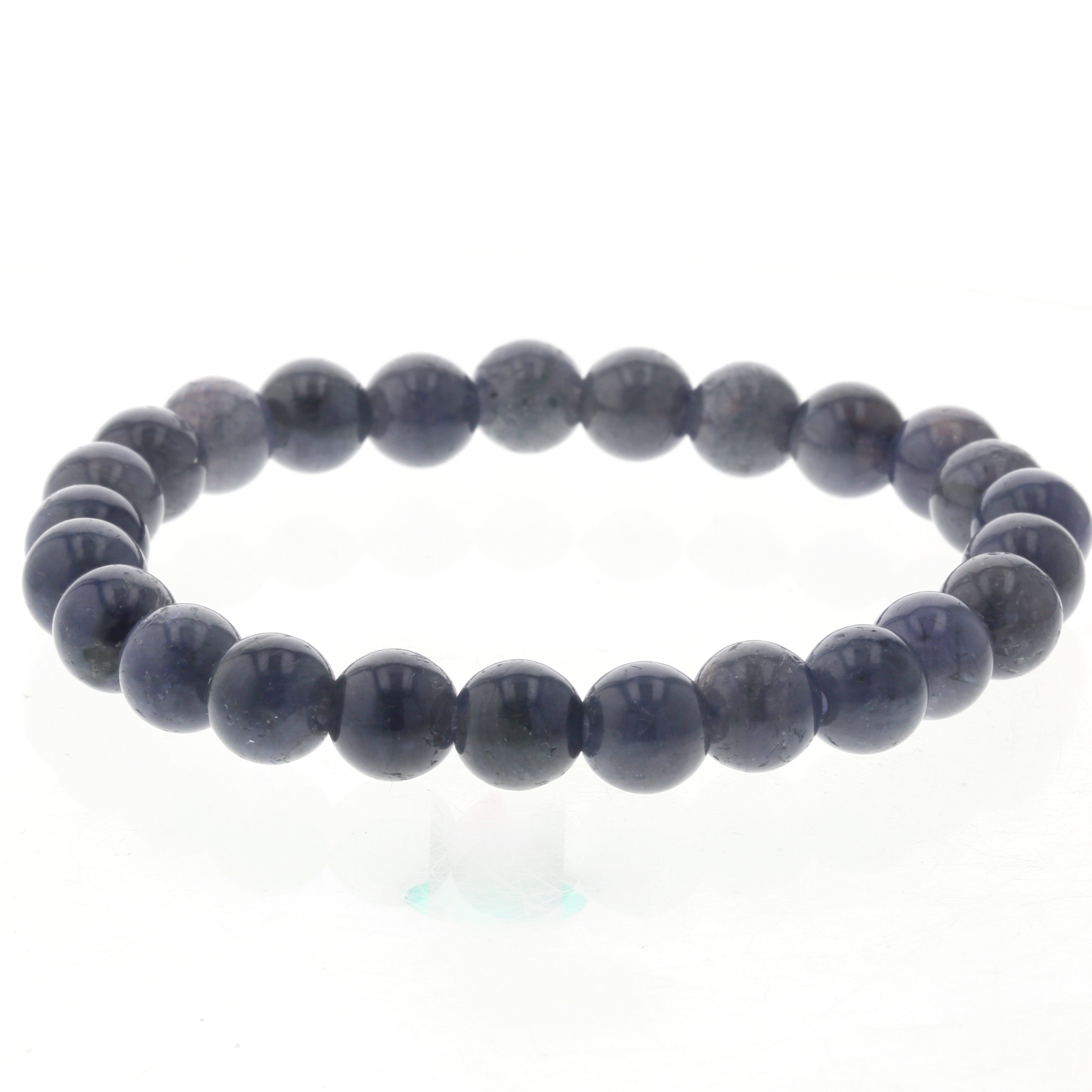 アイオライト ブレスレット 8.5mm玉 No.23  [ 画像現物・一点物 ]    [ 画像現物・一点物 ]  パワーストーン 天然石 FORESTBLUE フォレストブルー【4934】