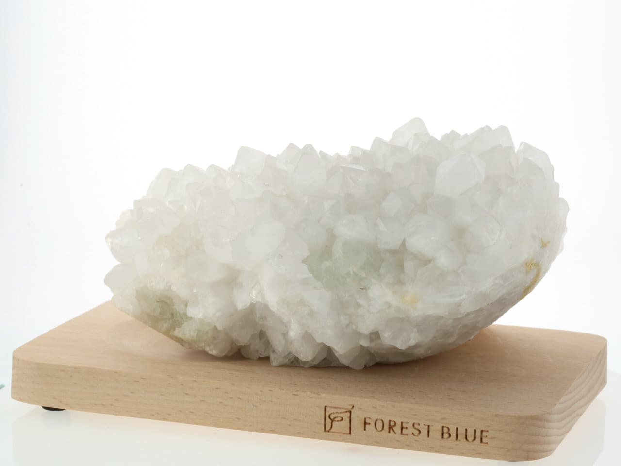 天然水晶 クラスター・原石 （ブラジル産）台座付き No.9　※割れの接着あり  [ 画像現物・一点物 ]  パワーストーン 天然石 FORESTBLUE フォレストブルー【5200】