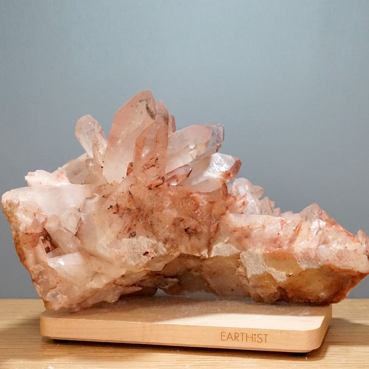 ヒマラヤ水晶 クラスター・原石（クル渓谷） No.13  [ 画像現物・一点物 ]    [ 画像現物・一点物 ]  パワーストーン 天然石 FORESTBLUE フォレストブルー【5201】