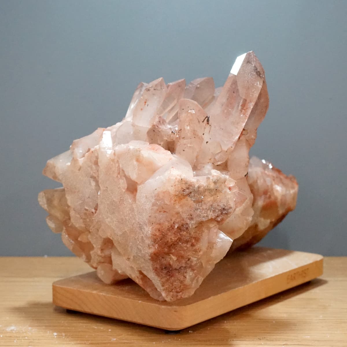 ヒマラヤ水晶 クラスター・原石（クル渓谷） No.13  [ 画像現物・一点物 ]    [ 画像現物・一点物 ]  パワーストーン 天然石 FORESTBLUE フォレストブルー【5201】