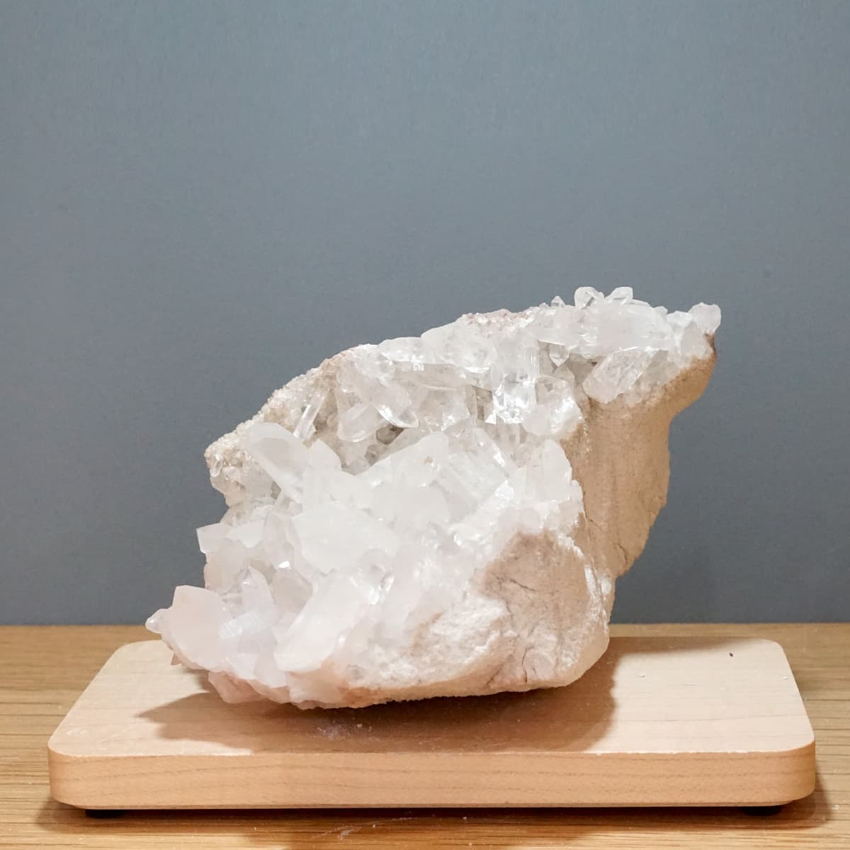 ヒマラヤ水晶 クラスター・原石（クル渓谷） No.14  [ 画像現物・一点物 ]    [ 画像現物・一点物 ]  パワーストーン 天然石 FORESTBLUE フォレストブルー【5428】