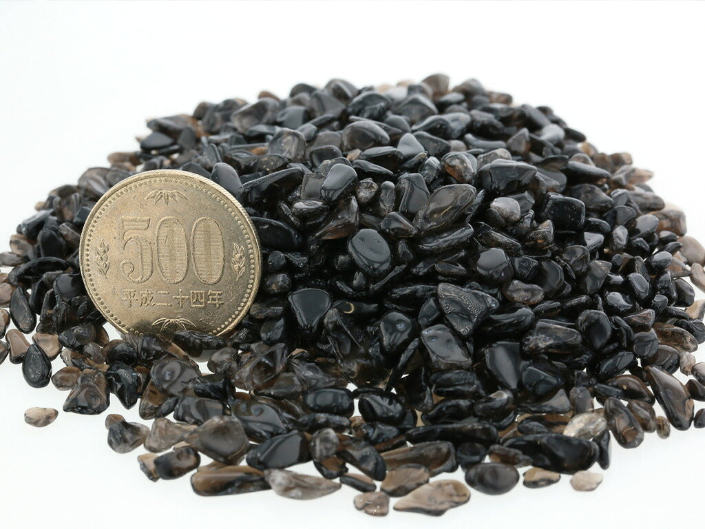 黒水晶 さざれチップ (Sサイズ） 100g 【浄化・エネルギーチャージに】