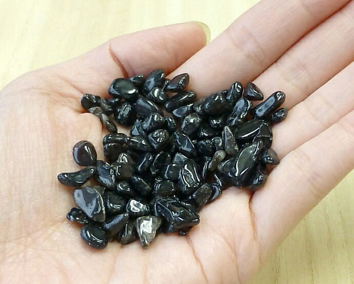 黒水晶 さざれチップ (Mサイズ） 100g 【浄化・エネルギーチャージに】