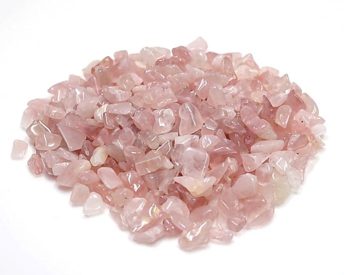 マダガスカル産　ローズクォーツ さざれチップ 100g 【浄化・エネルギーチャージに】