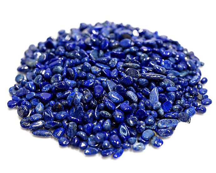 ラピスラズリ（瑠璃） さざれチップ (Sサイズ） 100g 【浄化・エネルギーチャージに】