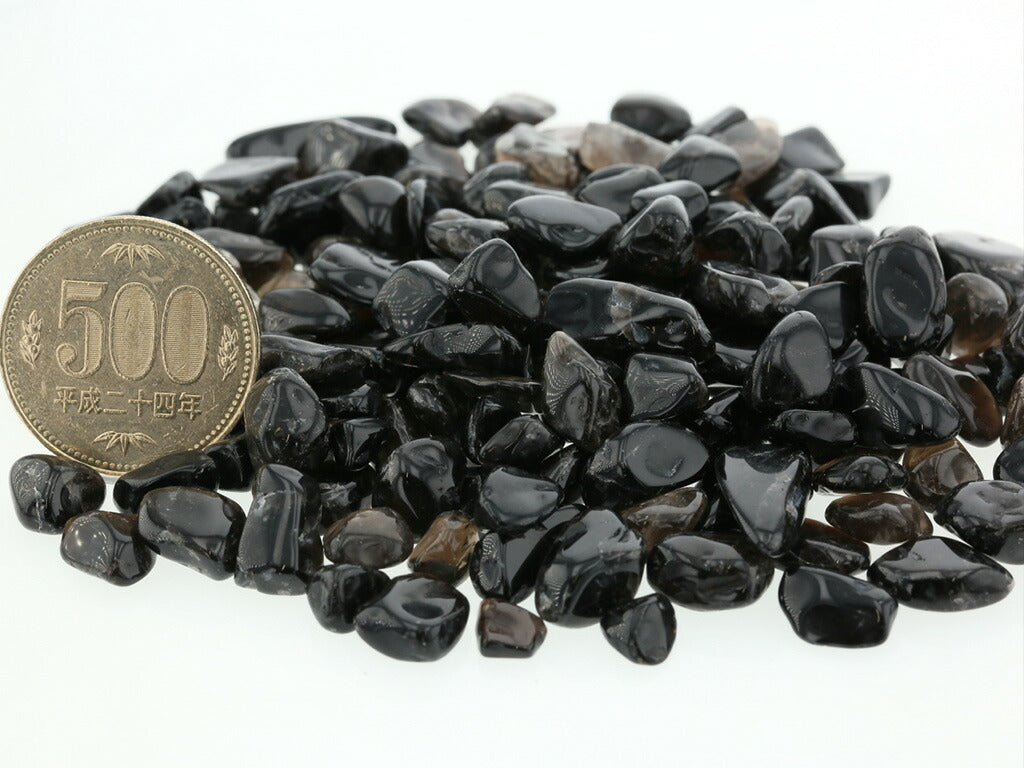 黒水晶 さざれチップ (Lサイズ） 100g 【浄化・エネルギーチャージに】