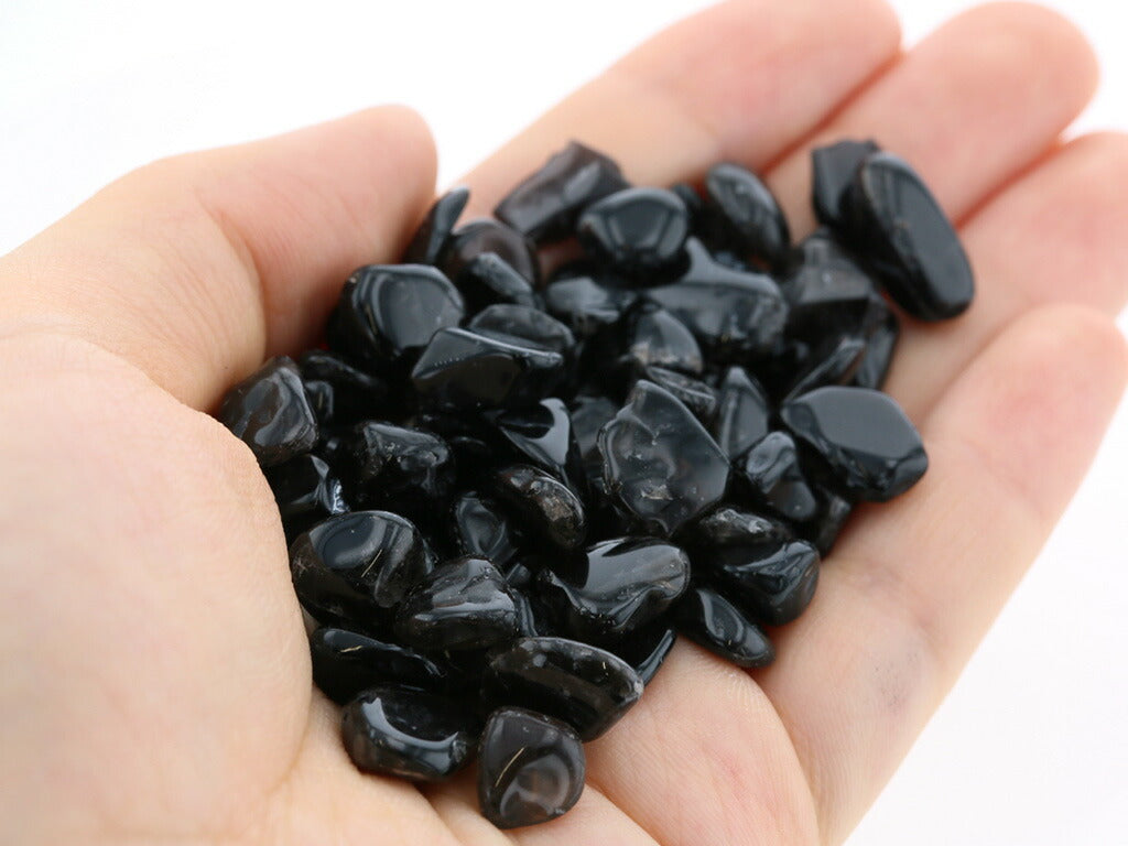 黒水晶 さざれチップ (Lサイズ） 100g 【浄化・エネルギーチャージに】