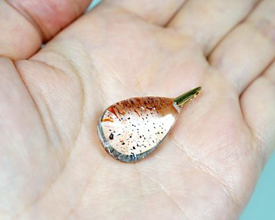 ストロベリークォーツ（スーパーセブン） ペンダントトップ （18金イエローゴールド） No.46   [ 画像現物・一点物 ]  パワーストーン 天然石 FORESTBLUE フォレストブルー【6404】