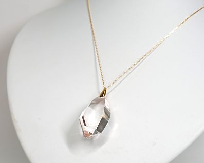 ストロベリークォーツ ペンダントトップ （18金イエローゴールド） No.12 （鑑別書付）   [ 画像現物・一点物 ]  パワーストーン 天然石 FORESTBLUE フォレストブルー【6423】