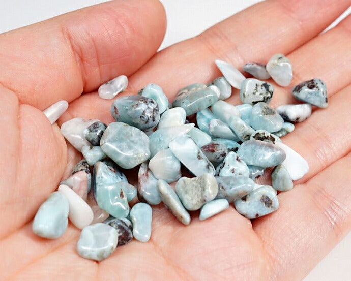 ラリマー （4A） さざれチップ 100g 【浄化・エネルギーチャージに】
