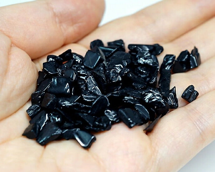 ブラックトルマリン さざれチップ 100g 【浄化・エネルギーチャージに】