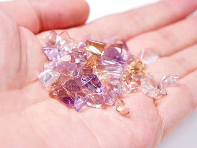 アメトリン さざれチップ 100g 【浄化・エネルギーチャージに】