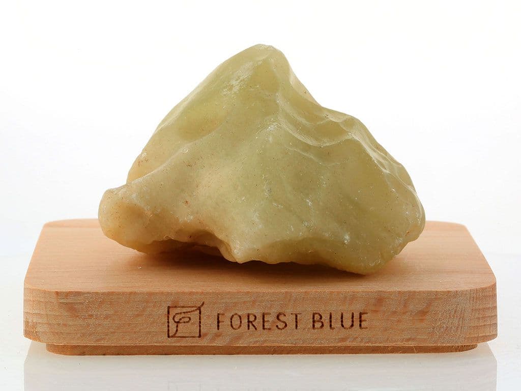 リビアングラス 原石 No.33 　  [ 画像現物・一点物 ]  パワーストーン 天然石 FORESTBLUE フォレストブルー【6838】