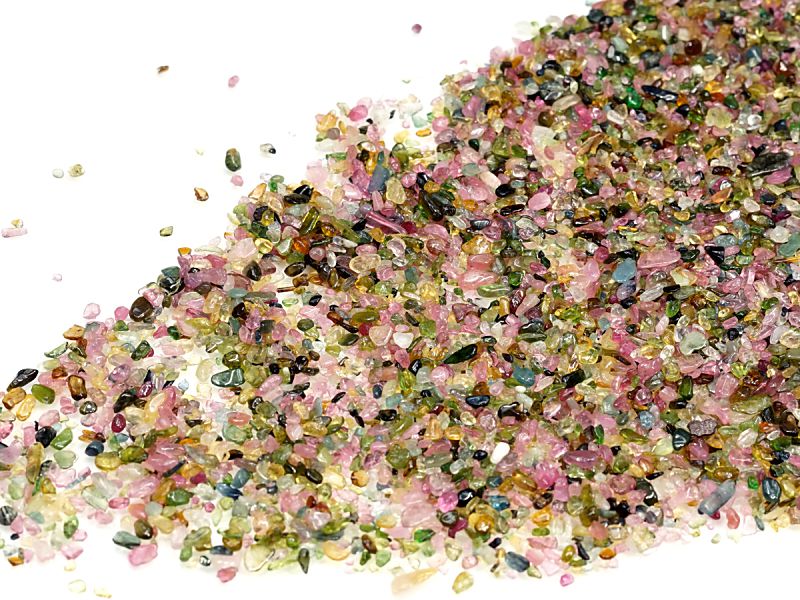 トルマリン ミックスカラー　さざれチップ 100g 【浄化・エネルギーチャージに】
