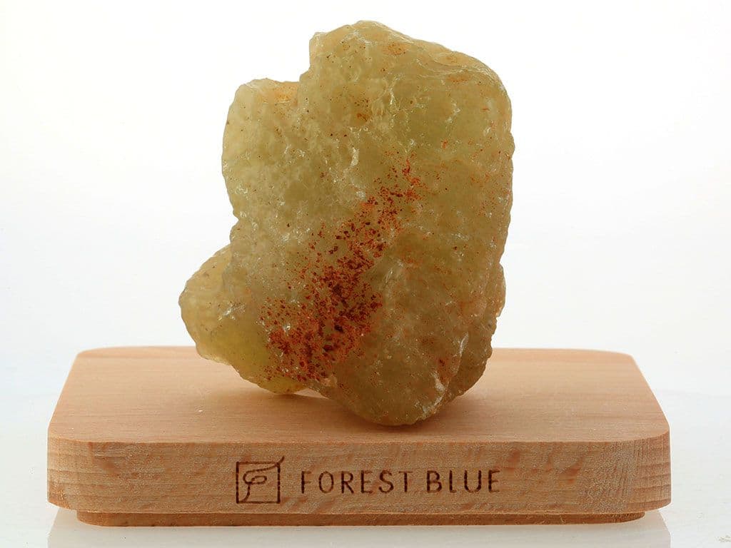 リビアングラス 原石 No.34　  [ 画像現物・一点物 ]  パワーストーン 天然石 FORESTBLUE フォレストブルー【6895】