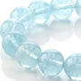 アクアマリン（ブラジル産） ブレスレット 10mm玉 No.14   [ 画像現物・一点物 ]  パワーストーン 天然石 FORESTBLUE フォレストブルー【7081】
