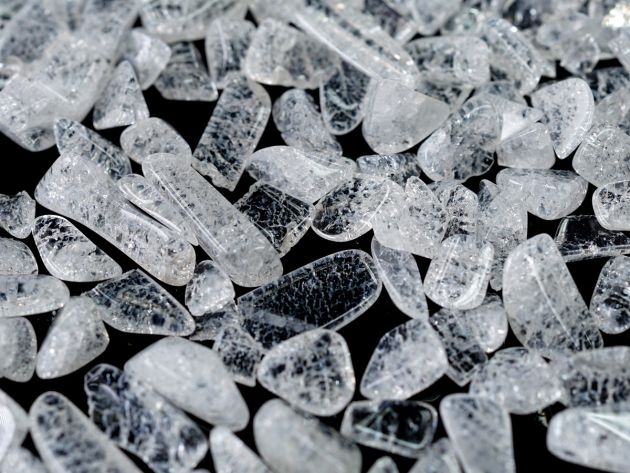 クラック水晶 さざれチップ 100g 【浄化・エネルギーチャージに】