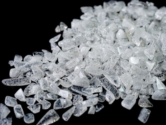 クラック水晶 さざれチップ 100g 【浄化・エネルギーチャージに】