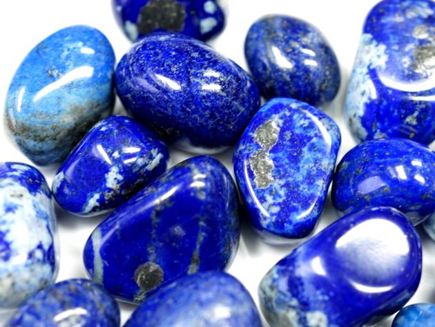 ラピスラズリ（瑠璃） タンブル (Mサイズ） 100g 【浄化・エネルギーチャージに】