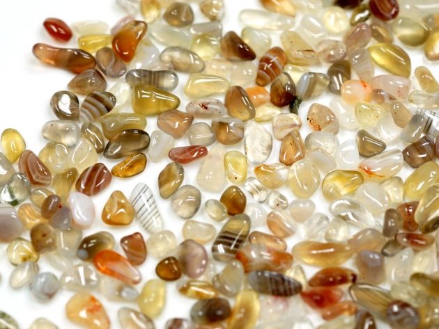 ボツワナアゲート さざれチップ (Sサイズ） 100g 【浄化・エネルギーチャージに】