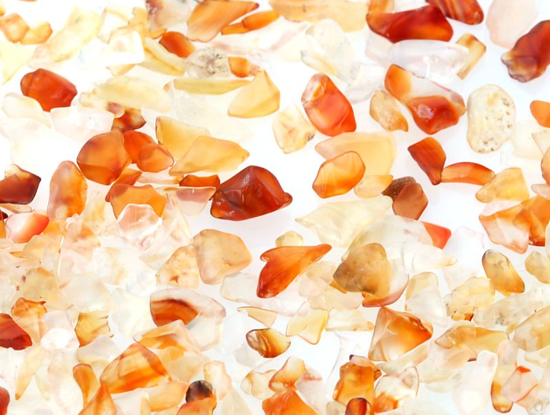 カーネリアン さざれチップ Type3 100g 【浄化・エネルギーチャージに】