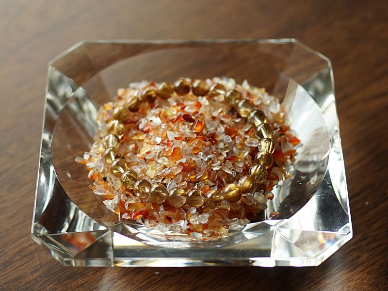 カーネリアン さざれチップ Type3 100g 【浄化・エネルギーチャージに】