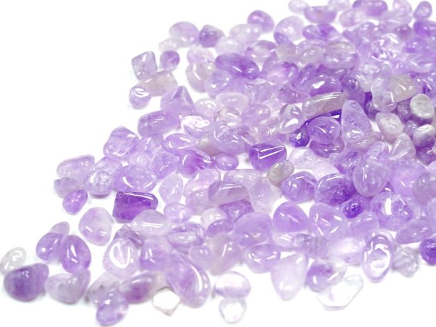 ラベンダーアメジスト さざれチップ (Mサイズ） 100g 【浄化・エネルギーチャージに】