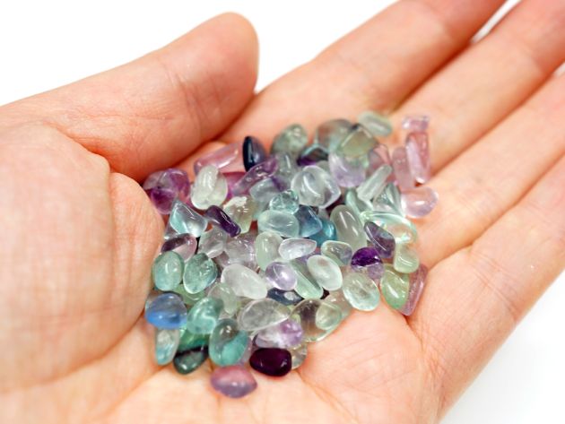 フローライト さざれチップ Type.3 100g 【浄化・エネルギーチャージに】