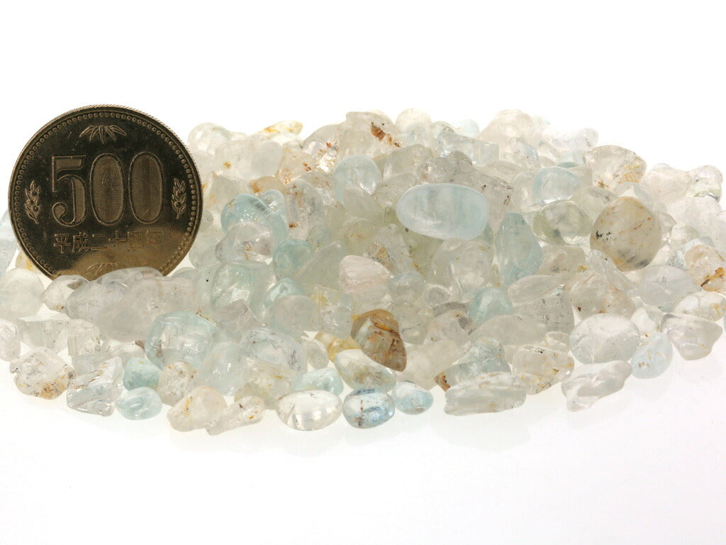 ホワイトトパーズ  さざれチップ 100g 【浄化・エネルギーチャージに】