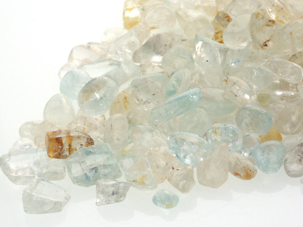 ホワイトトパーズ  さざれチップ 100g 【浄化・エネルギーチャージに】