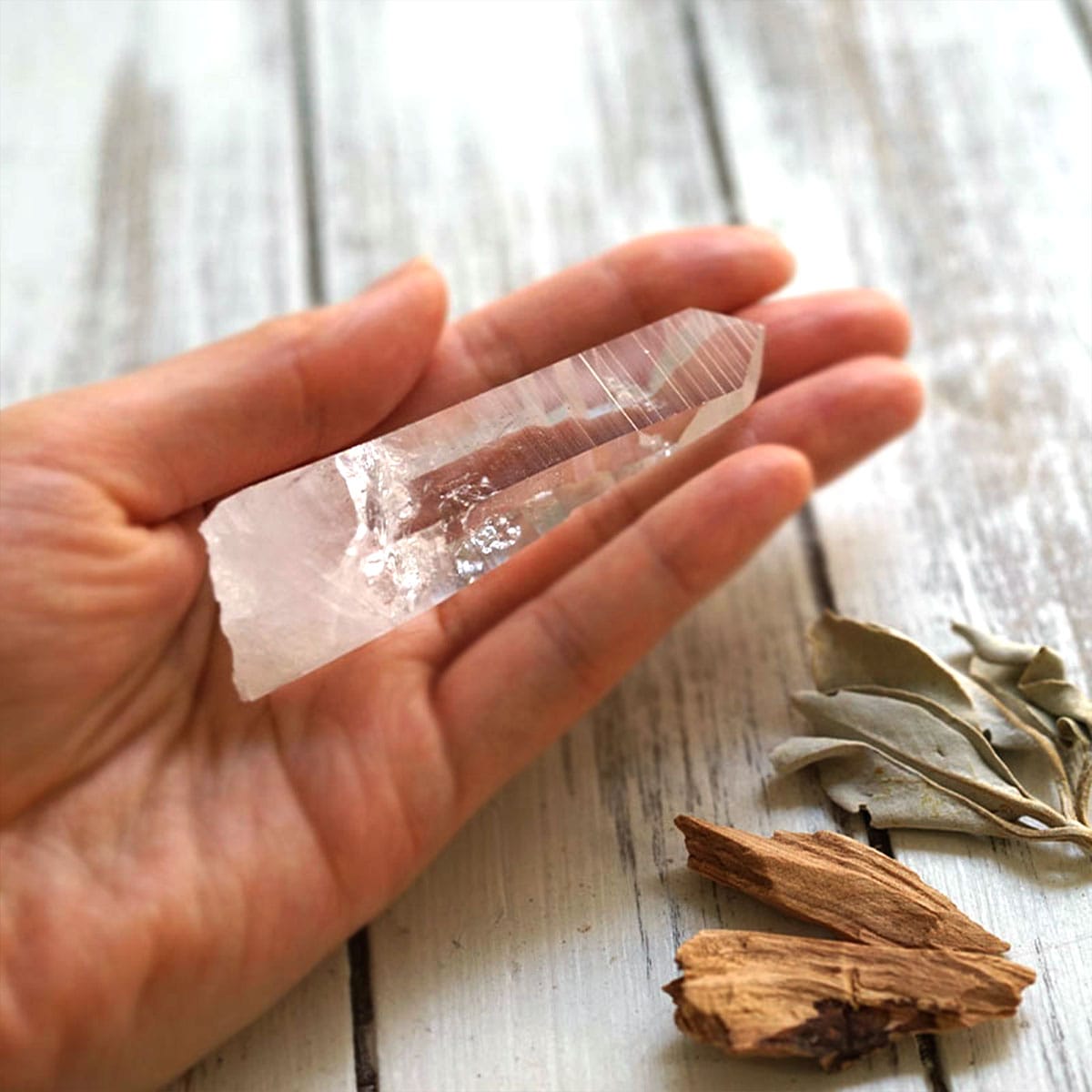 ヒーリング ポイント 【レムリアンシードクリスタル】（ポーチ付き）