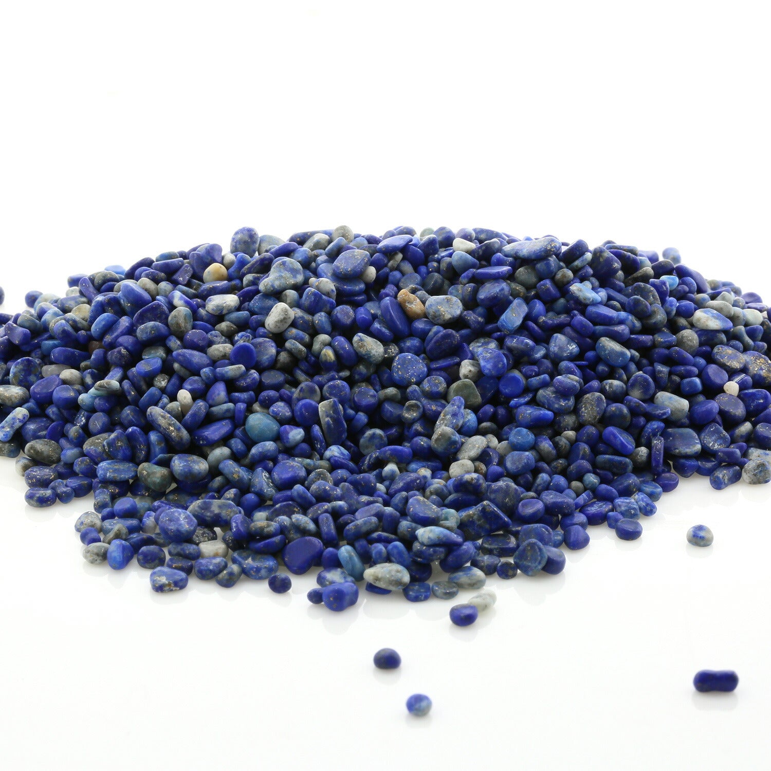 ラピスラズリ（瑠璃） さざれチップ (SSサイズ） 100g 【浄化・エネルギーチャージに】
