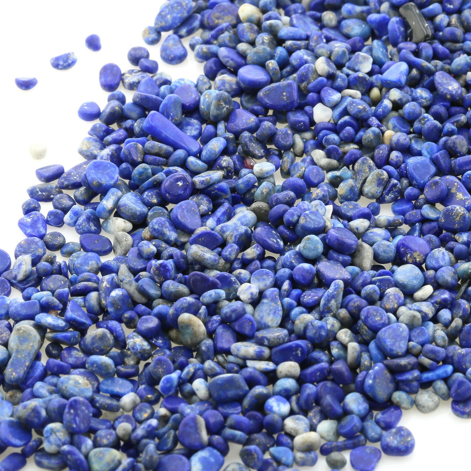 ラピスラズリ（瑠璃） さざれチップ (SSサイズ） 100g 【浄化・エネルギーチャージに】