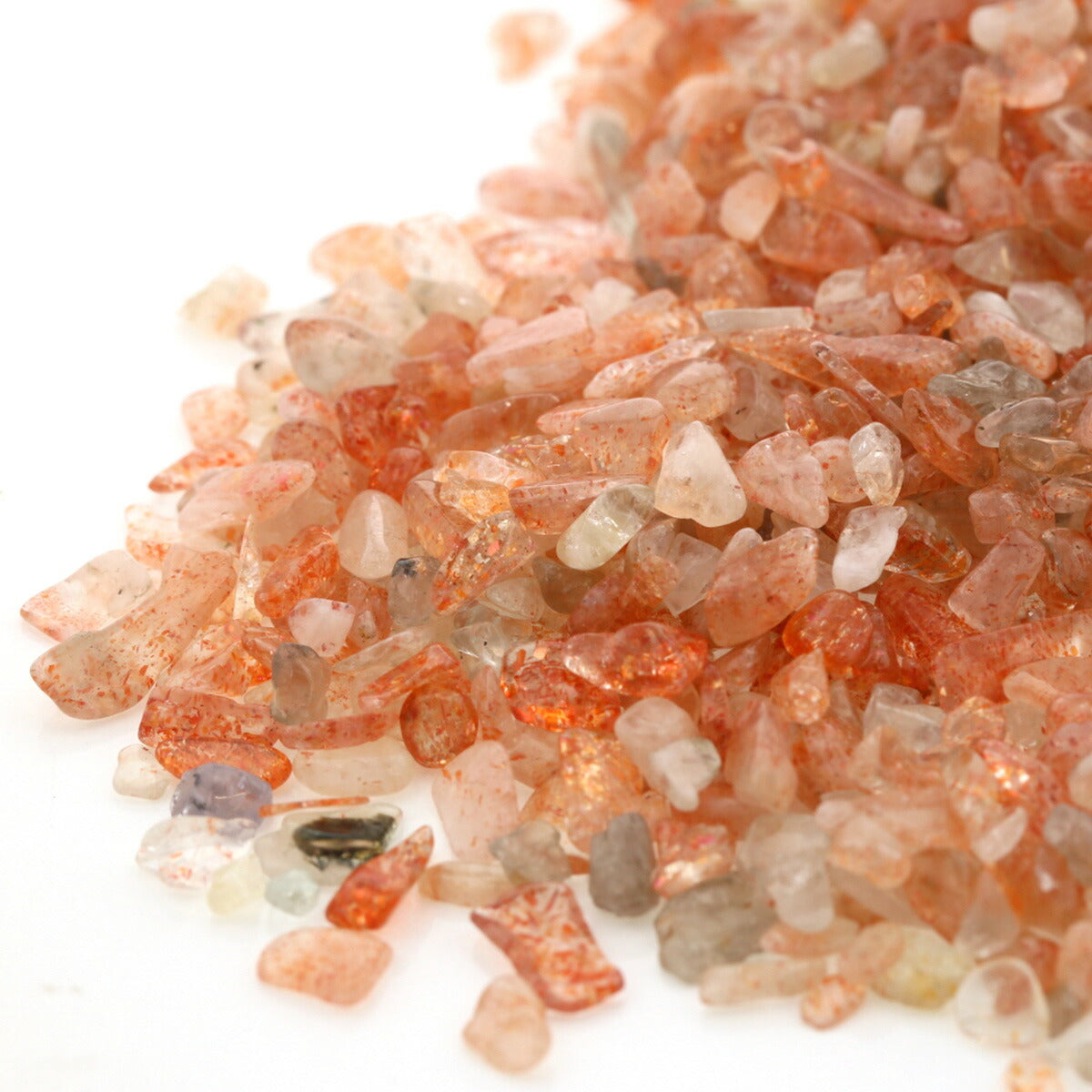 サンストーン さざれチップ（Sサイズ） 100g 【浄化・エネルギーチャージに】