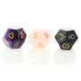 アストロダイス 3種セット（ローズクォーツ／アメジスト／ラピスラズリ）占星術ダイス - Astro Dice -