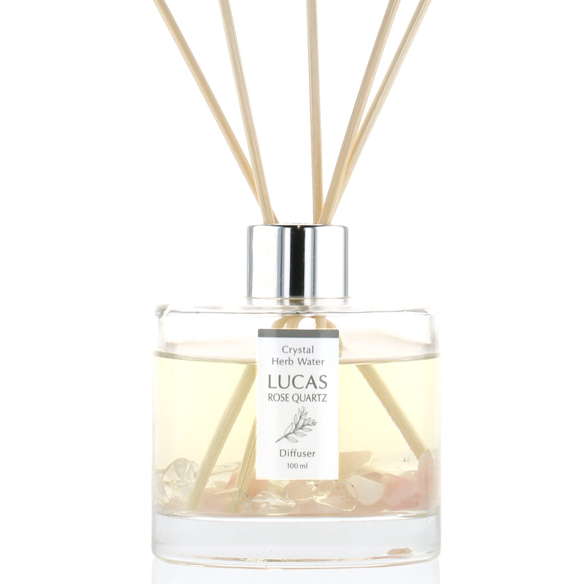 ホワイトセージ 浄化ディフューザー ルカス 【ローズクォーツ】