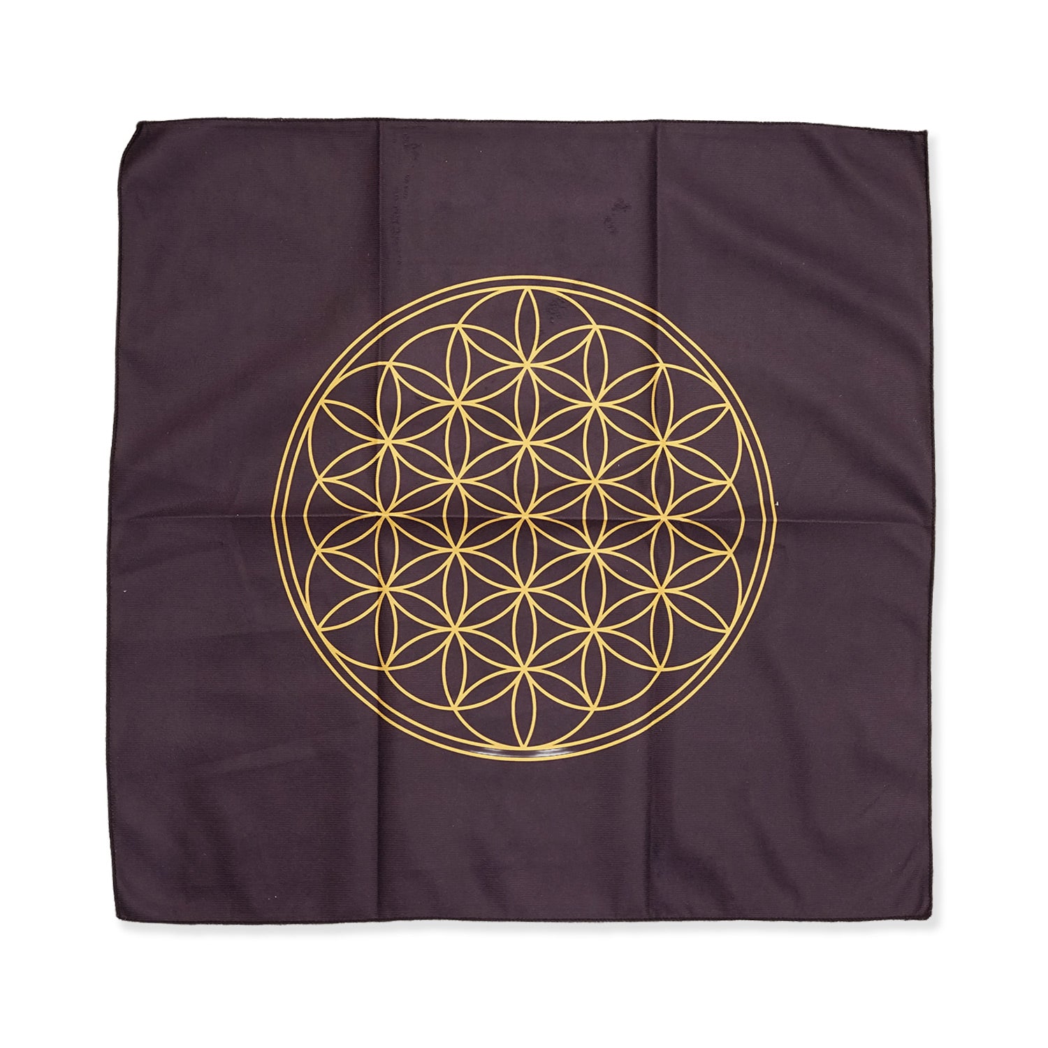 タロット／占い用クロス（12星座・フラワーオブライフ・六芒星など柄が選べる）50cm角