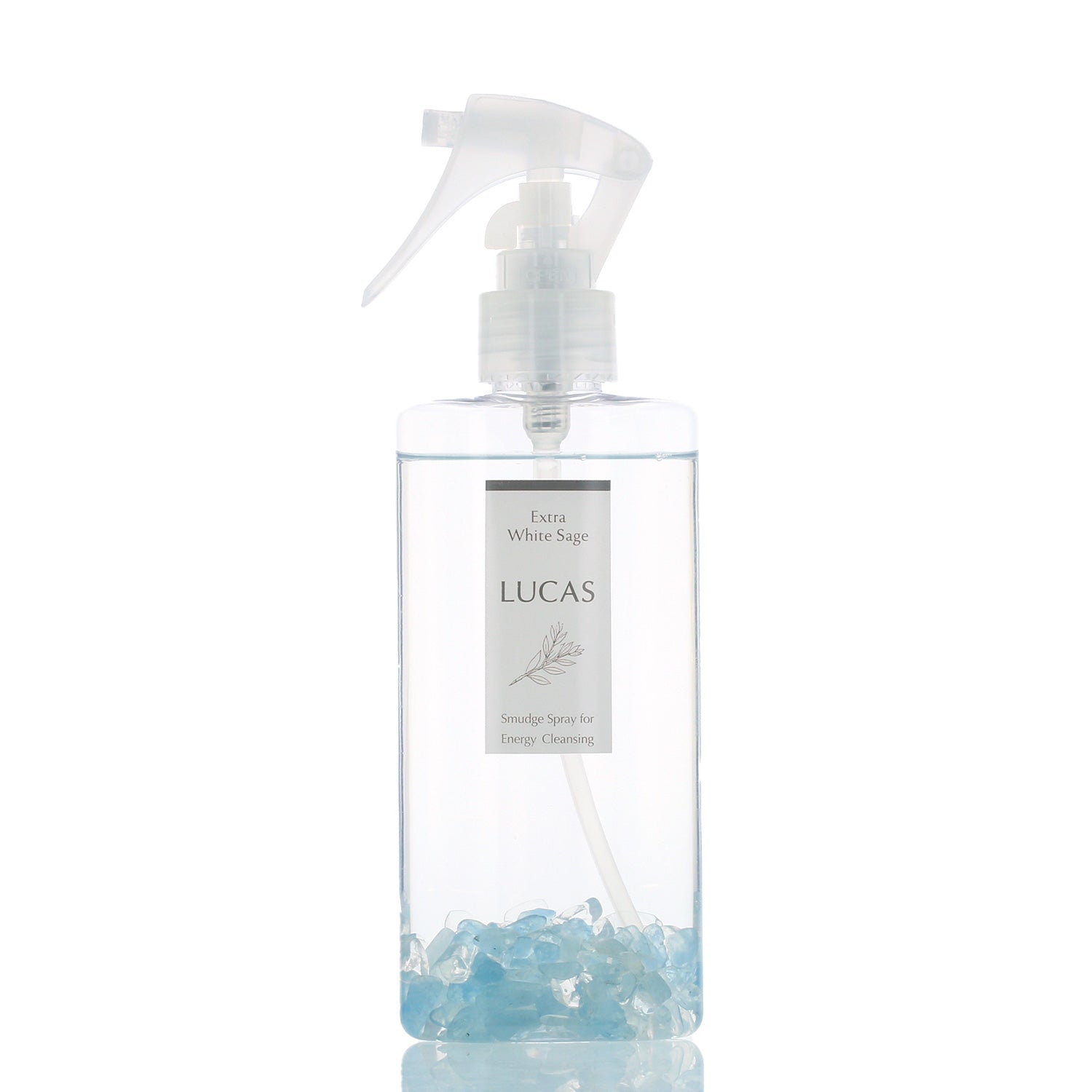 ホワイトセージ 浄化スプレー ルカス 【アクアマリン】ガンタイプ 130ml